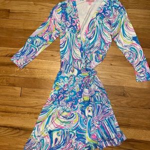 Lilly Pulitzer size small wrap dress